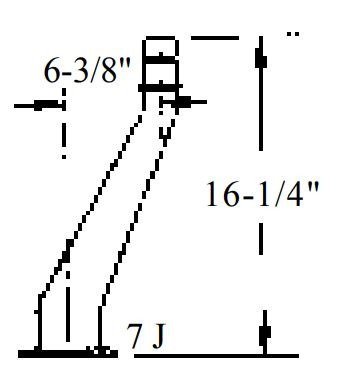 Western Cullen Hayes 950-A-24 Bracket - Sold By Each