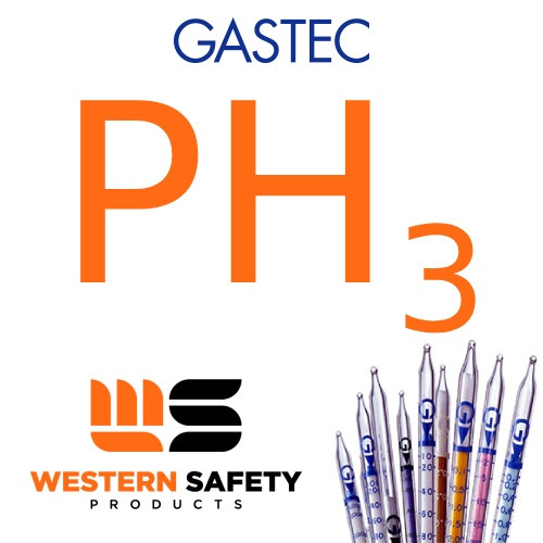 Gastec Phosphine Tube 0.05-9.8ppm: 10 Per Box