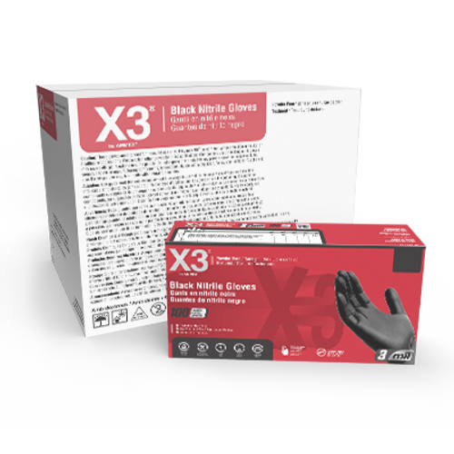 Ammex X3 BX Non-Sterile Industrial Gloves