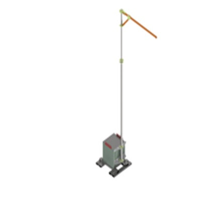 Tuff Built TB71230 Adjustable Singler User Restricted Space Cube Systems