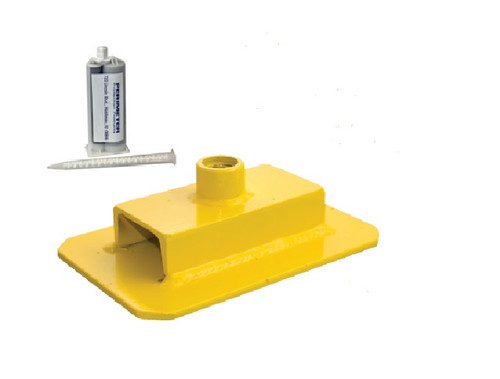 Perimeter Protection Products 1965-360 Adhesive Attached Base Plate Kit - Sold By Each