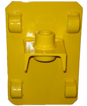 Perimeter Protection Products 1965-365 Side Mounted Adhesive Attached Base Plate - Sold By Each