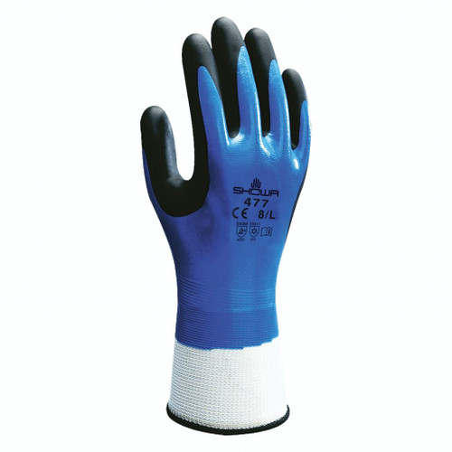 SHOWA 477 Insulated Foam Nitrile Cold and Water Resistant Gloves