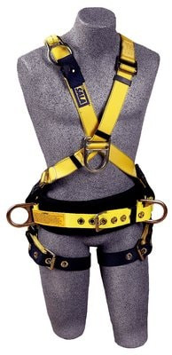 3M DBI-SALA 1106375 Cross Over Style Construction Positioning Harness - Each