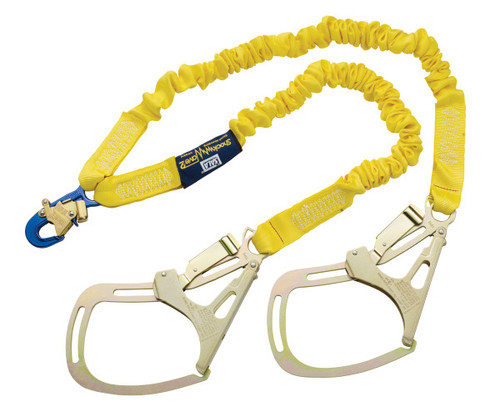 3M DBI-SALA ShockWave 2 1244416 Variable/Elastic 100% Tie-Off Shock Absorbing Lanyard - Each
