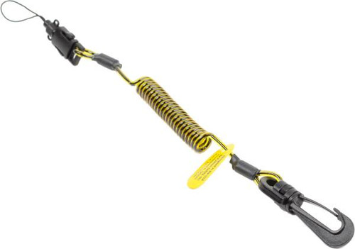 3M DBI-SALA 1500060 Clip to Loop Coil Tool Tether - 10/Pack
