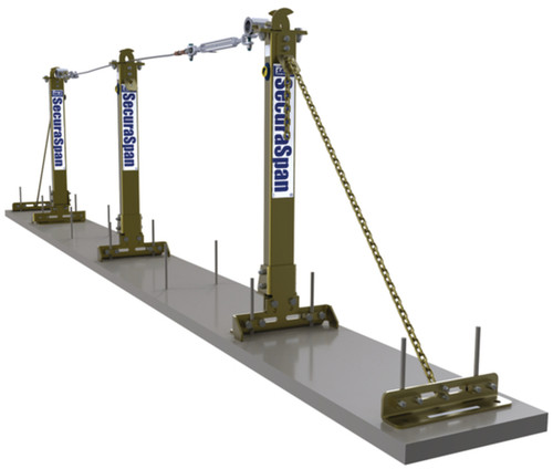 3M DBI-SALA 7400640 Rebar/Shear Stud Horizontal Lifeline System - Each