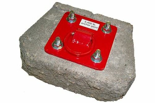 3M DBI-SALA PROTECTA PRO AJ720A Concrete D-Ring Anchorage Plate - Each