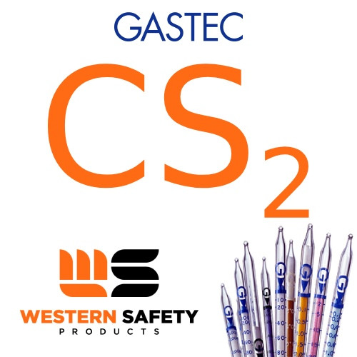 Gastec Carbon Disulfide Tube 20-4000ppm: 5 detector tubes, 5 pre tubes Per Box