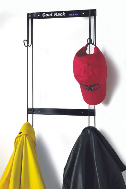 Rack'Em 5004 Hard Hat and Coat Rack - Sold by Each