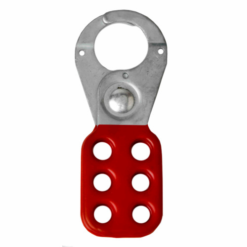 Rack'Em 5501 Standard Style Lockout Tagout Hasp, Multiple Opening Size, Length Values Available - Sold by Each