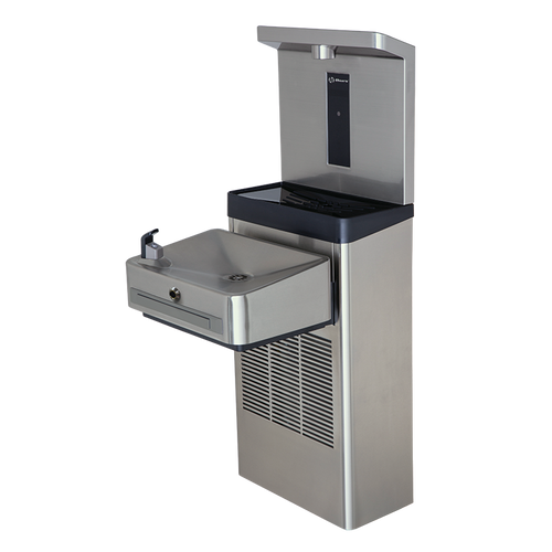 Haws 1211SH Wall Mount Non-Filtered Touchless Water Cooler & Bottle Filler