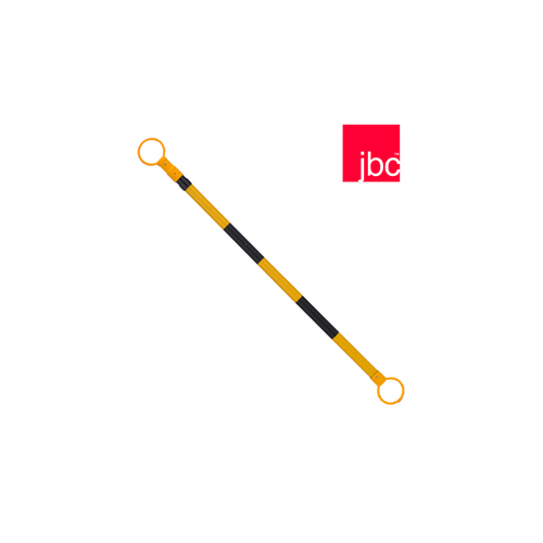 JBC RCB10 Engineered Grade Retractable Cone Bar, 6 ft Retract X 10.5 ft Extended - Each