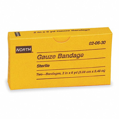 Honeywell North 020630 Gauze Bandage, White - 2/Unit