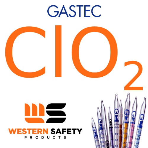 Gastec Chlorine Dioxide Tube 0.1-10ppm: 10 Per Box