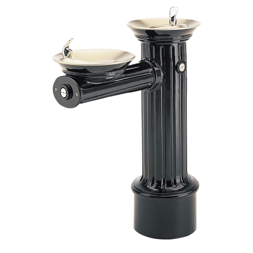 Haws 3511 Floor Mount Hi-Lo Barrier Free Pedestal Drinking Fountain