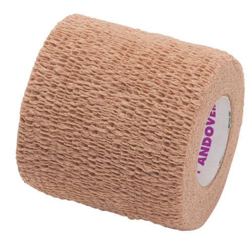 Honeywell Co-Flex 103200T Bandage Self-Adherent Wrap, 5 yd L, Latex-Free - 1/Box