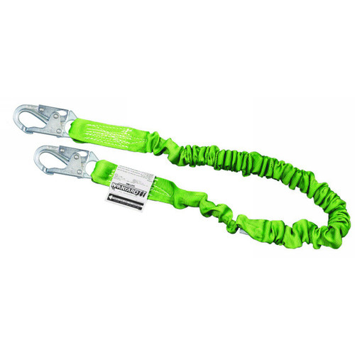 Honeywell Manyard II 216M-Z7/6FTGN Stretchable Web Shock-Absorbing Lanyard, 310 lb, 1 - Each