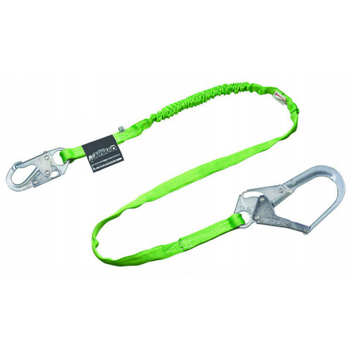 Honeywell Manyard HP 219TWRS-Z7/6FTGN Web Shock-Absorbing Lanyard, 310 lb, 1 - Each