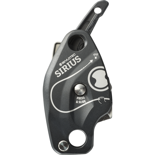 Skylotec A-050 Black Aluminum/Steel SIRIUS Descender - Each