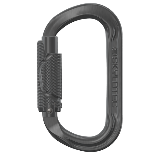 Skylotec H-208 Aluminum Gray Carabiner - Each