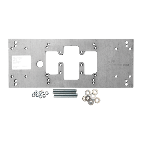 Haws 6700 3/16 x 18 x 7 in Single Fountain Mounting Plate