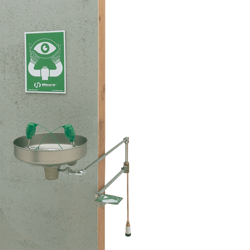 Haws 7433FP Wall Mount Freeze Protected Eyewash Station