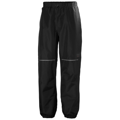 Helly Hansen 71461 Manchester 2.0 Collection Black Mens 100% Polyester Waterproof Shell Pant - Each