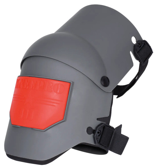 SureWerx Sellstrom KneePro Ultra Flex III Series Hinged Knee Pad, Gray / Orange