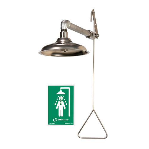 Haws AXION® MSR 8123 Wall Mount Emergency Drench Shower