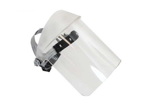 Oberon 124 Polycarbonate Clear FACE-FIT Basic Complete Temperature Resistant Face Shield