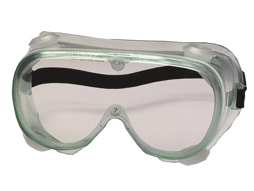 Oberon 7001-24 FACE-FIT Clear Polycarbonate Anti-Fog Indirect Vent Frame Cover Goggle