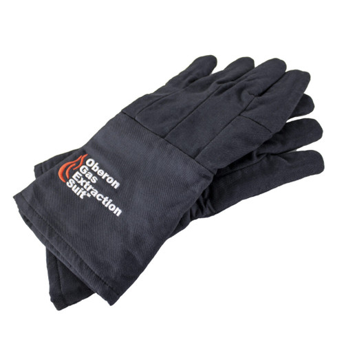 Oberon GES8-GLOVE-OB Aramid Fabric Black GES8+ Gas Extraction Gloves