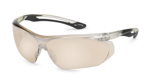 Gateway Safety Parallax 37BK0M 99.9% UV Protection Polycarbonate Lens Safety Glasses - 10/Box