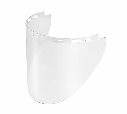 Gateway Safety 665 Tapered 9-3/4 x 20 x 0.06 in Clear Molded Universal-Fit Faceshield Visor
