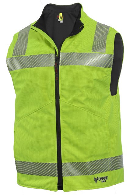 NSA DRIFIRE DF2-CM-G2VC2-HY-_ _ 30 Cal Gore Pyrad Fabric Safety Vest - 1-Pack