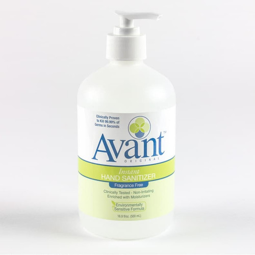 B4 Brands Avant® 12089-16-FF Fragrance-Free Liquid/Gel Original Instant Hand Sanitizer