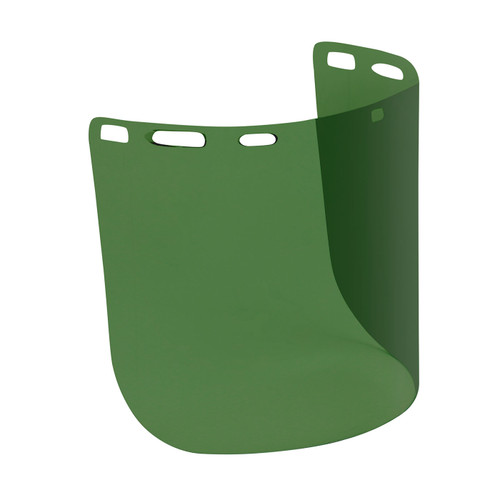 PIP Bouton Optical 251-01-7311 One Size Fits Most Medium Green Polycarbonate Safety Visor
