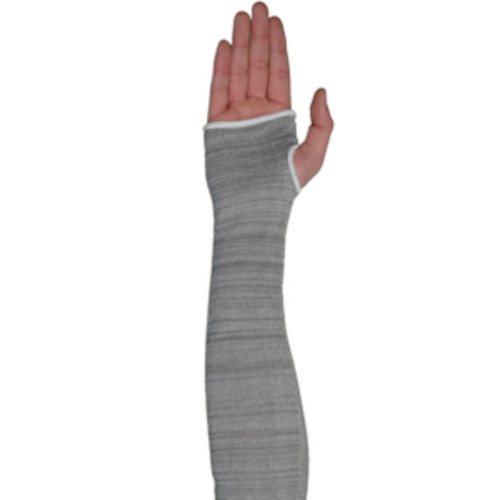 PIP Claw Cover 2518DGT4 18 in Gray HPPE Steel/Spun Dyneema Cut Resistant Sleeve