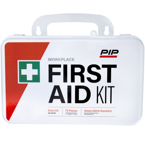 PIP 299-AK10H White 10 Person OSHA Basic Personal First Aid Kit