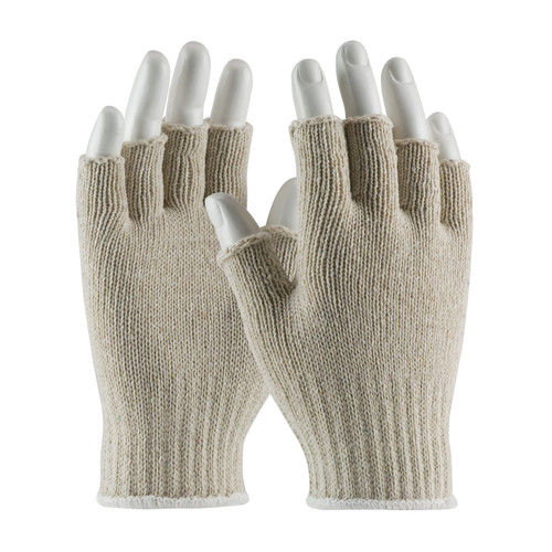 PIP 35-C119 Seamless Knit Natural Cotton/Polyester Uncoated Medium Weight General Purpose Gloves