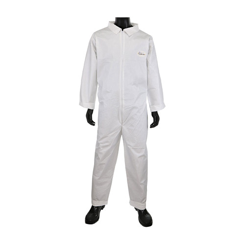 PIP Posi-Wear BA 3600 White PosiWear BA Microporous Disposable Basic Coverall