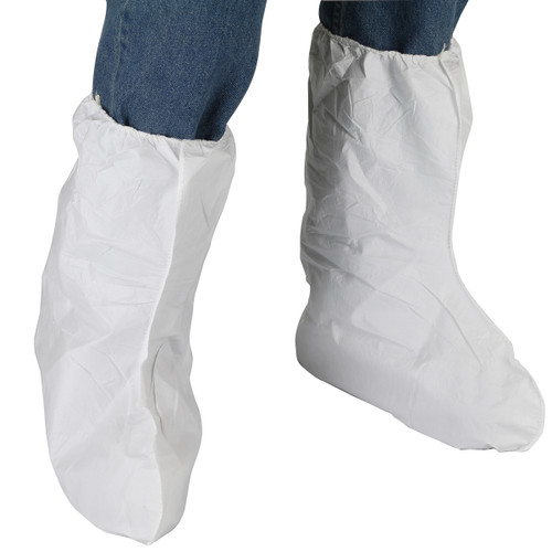 PIP Posi-Wear BA 3614 Elastic One Size Fits Most White PosiWear BA Disposable Boot Cover