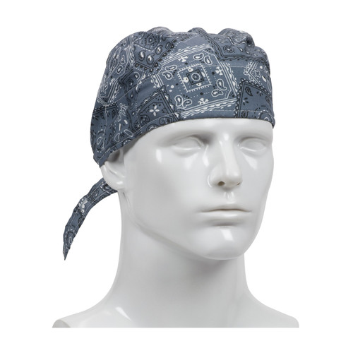 PIP EZ-Cool 396-300 One Size Fits Most Poly Cotton Evaporative Cooling Tie Hat