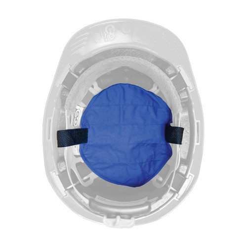 PIP EZ-Cool 396-400-BLU One Size Fits Most Blue Polyester and Cotton Evaporative Cooling Hard Hat Pad