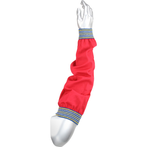 PIP Ironcat 7042R Red 100% Cotton Flame Resistant Welding Sleeve