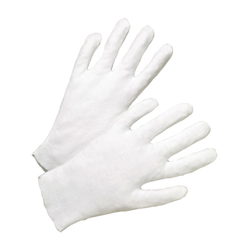 PIP 805 White Cotton Heavy Weight Cotton Lisle Inspection Critical Environment Gloves