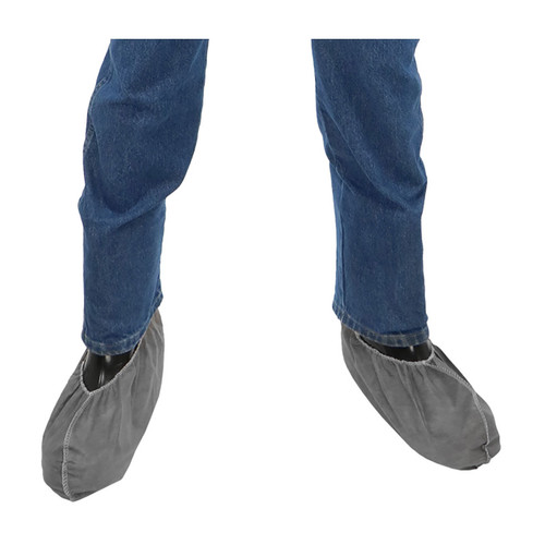 PIP Posi-Wear M3 C3913 Elastic One Size Fits Most Gray Posi-Wear M3 Disposable Shoe Cover