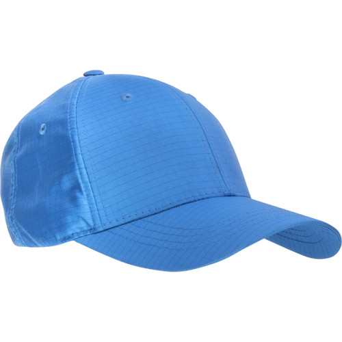 PIP Uniform Technology CAHAT- Royal Blue One Size Fits Most Blue 99% Polyester/1% Carbon Auto Grid Reusable Cleanroom Baseball Hat