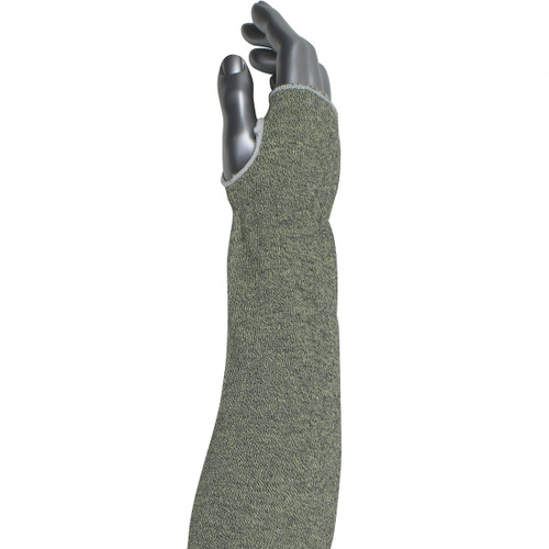 PIP Kut Gard MSATAHA13-18T 18 in Green ATA Fiber Blended Cut Resistant Sleeve